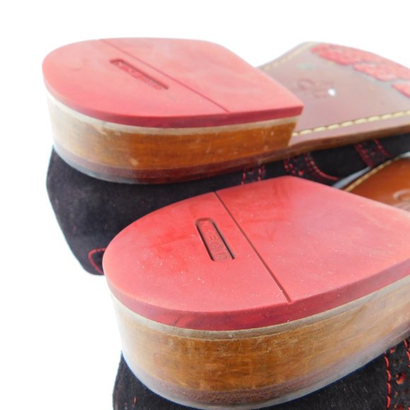 COLE HAAN Nike Air Brown Suede Leather Wingtip Oxfords Shoes 12 - Picture 7 of 8